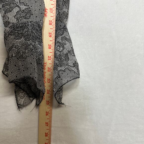 Yuka Beach Chiffon Large Bell Sleeve Coverup Dress Swim Pool Summer Sheer Sequin - Picture 8 of 10